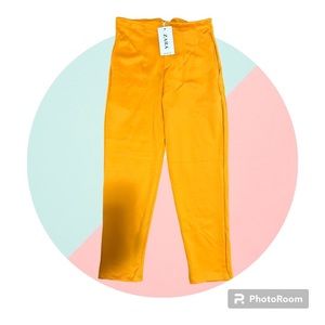 3 items for $10 NWT Zara Mustard high waisted pants